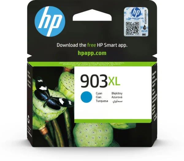HP 903XL cartouche d’encre cyan grande capacité conçue par HP