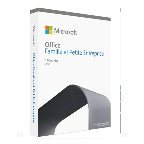MICROSOFT OFFICE FAMILLE ET PETITE ENTREPRISE 2021 – FRANCAIS