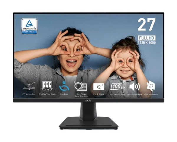 Ecran Moniteur 27″ Full HD MSI Pro MP275 (9S6-3PC3CM-002)