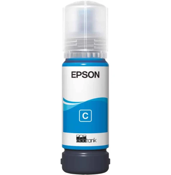 Epson 108 Cyan – Bouteille d’encre Epson EcoTank d’origine (C13T09C24A)