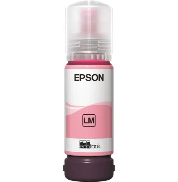 Epson 108 Magenta clair – Bouteille d’encre Epson EcoTank d’origine (C13T09C64A)