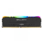 Barrette mémoire RAM Ballistix Black RGB DDR4 8 Go 3600 MHz (BALISTIX8G3600M-RGB)