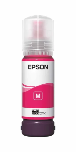 Epson 108 Magenta – Bouteille d’encre Epson EcoTank d’origine (C13T09C34A)