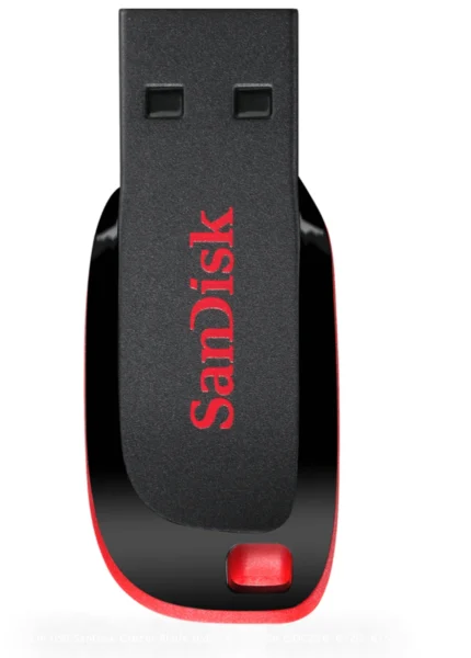 Clé USB SanDisk Cruzer Blade USB 2.0 – 32 Go (SDCZ50-032G-B35)