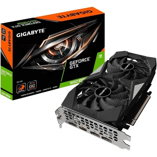 Carte graphique Ggabyte VGA Nvidia GeForce® GTX 1660 OC 6G (GIGABYTEVGA)