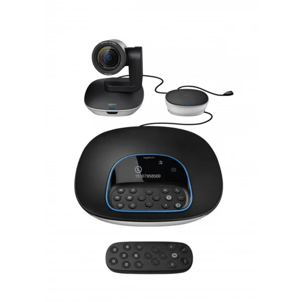 Système de visioconférence Logitech GROUP, pour les salles moyennes à grandes (960-001057)
