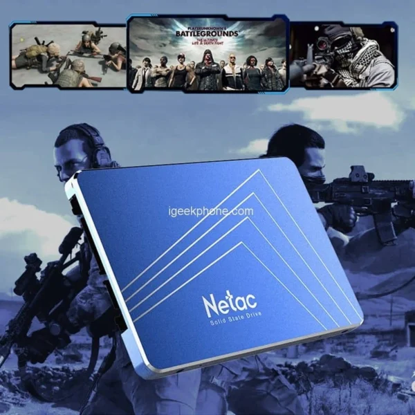 NETAC SSD 1 TB  2,5  SATA III 6 GB/S R/W:  N600S  UP TO 500MB/S BLEU (NT01N600S-001T-S3X)