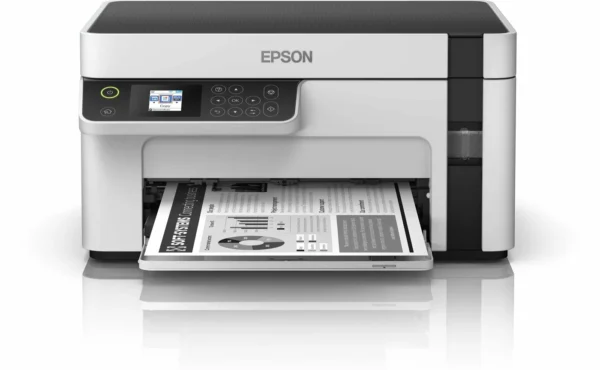 Epson EcoTank M2120 Imprimante multifonction monochrome à réservoirs rechargeables (C11CJ18403)