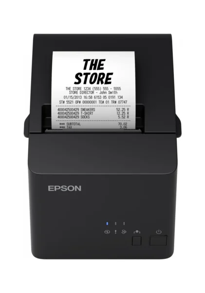 Imprimante de tickets POS Epson TM-T20X (051): USB + Serial, PS, Blk, UK (C31CH26051)