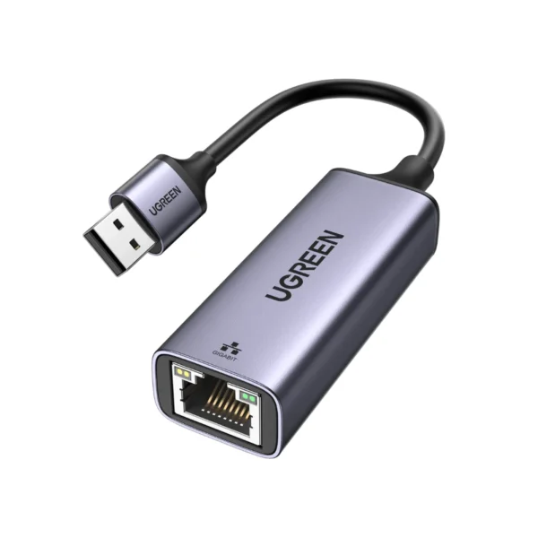 UGREEN Adaptateur USB 3.0 vers Ethernet RJ45 Gigabit 1000 Mbps (50922)