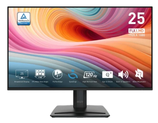 Moniteur Écran 25″ Full HD MSI Pro MP251 E2 (9S6-3PD2CM-001)